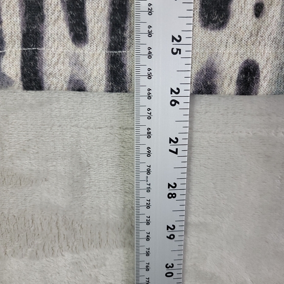 ZARA Cream & Purple Retro Striped Button-Up Men's Shirt | Size M - Picture 4 of 5